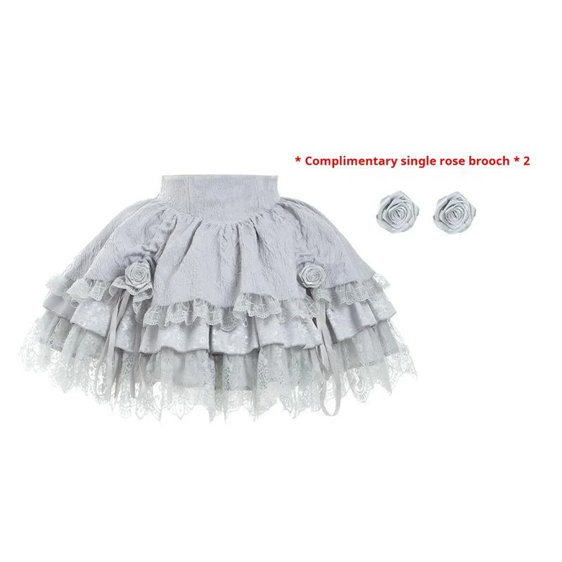 With PUJI - Letter and Poetry · Twilight - Gothic Witch Lolita SK Suit Bodice Mermaid Dress - Image 29
