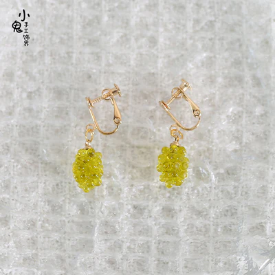Xiaogui - Grapery Lolita Earring Necklace Lolita Accessory - Image 12