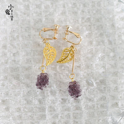 Xiaogui - Grapery Lolita Earring Necklace Lolita Accessory - Image 13