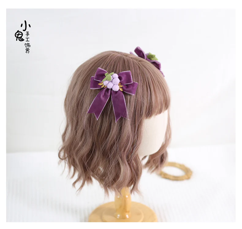 Xiaogui - Grapery Lolita Earring Necklace Lolita Accessory - Image 17