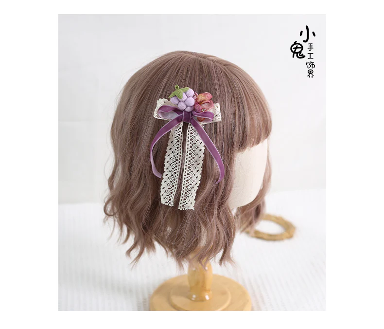 Xiaogui - Grapery Lolita Earring Necklace Lolita Accessory - Image 19