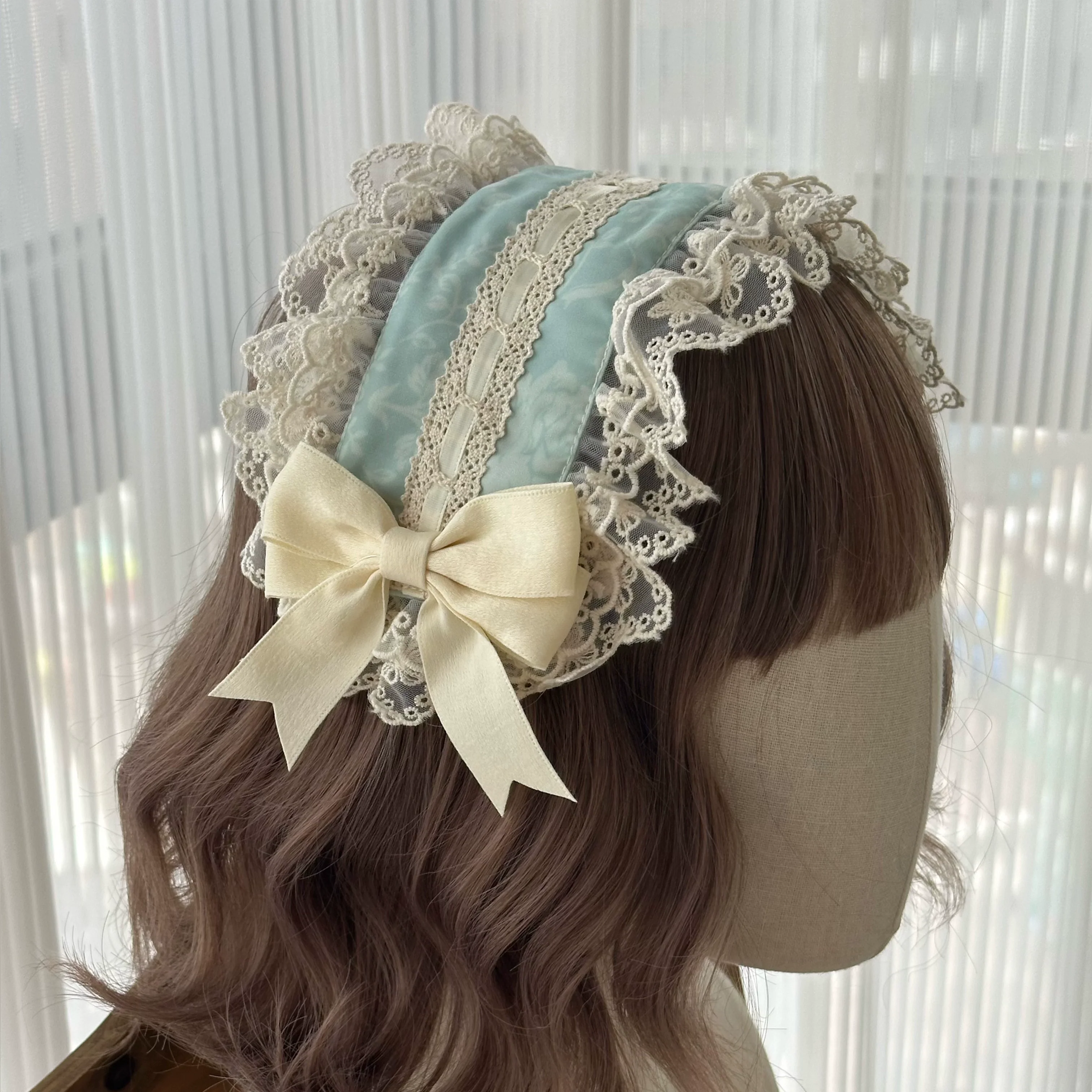 Sweet Dream Sheep - Sweet Dessert - Green Lolita Jumper Dress Lolita Headwear - Image 25
