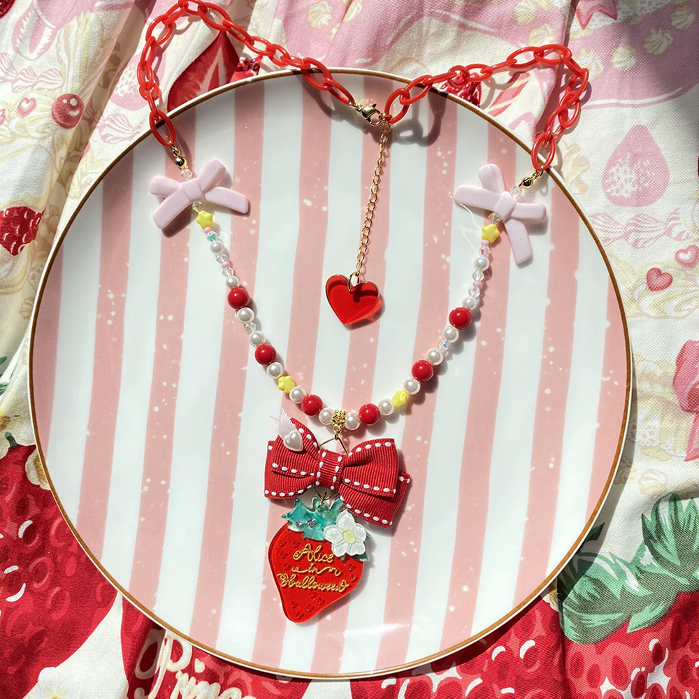 Lolita Strawberry Accessory Set - Image 23