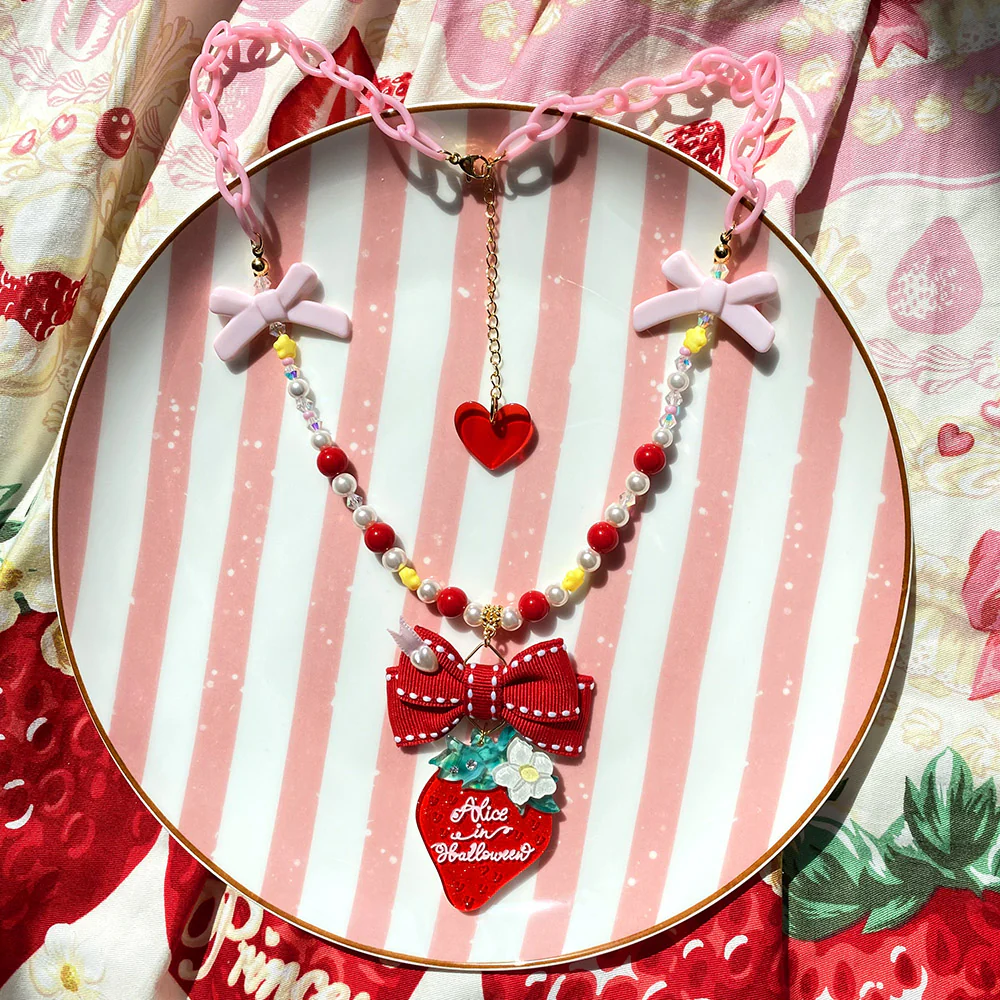 Lolita Strawberry Accessory Set - Image 24