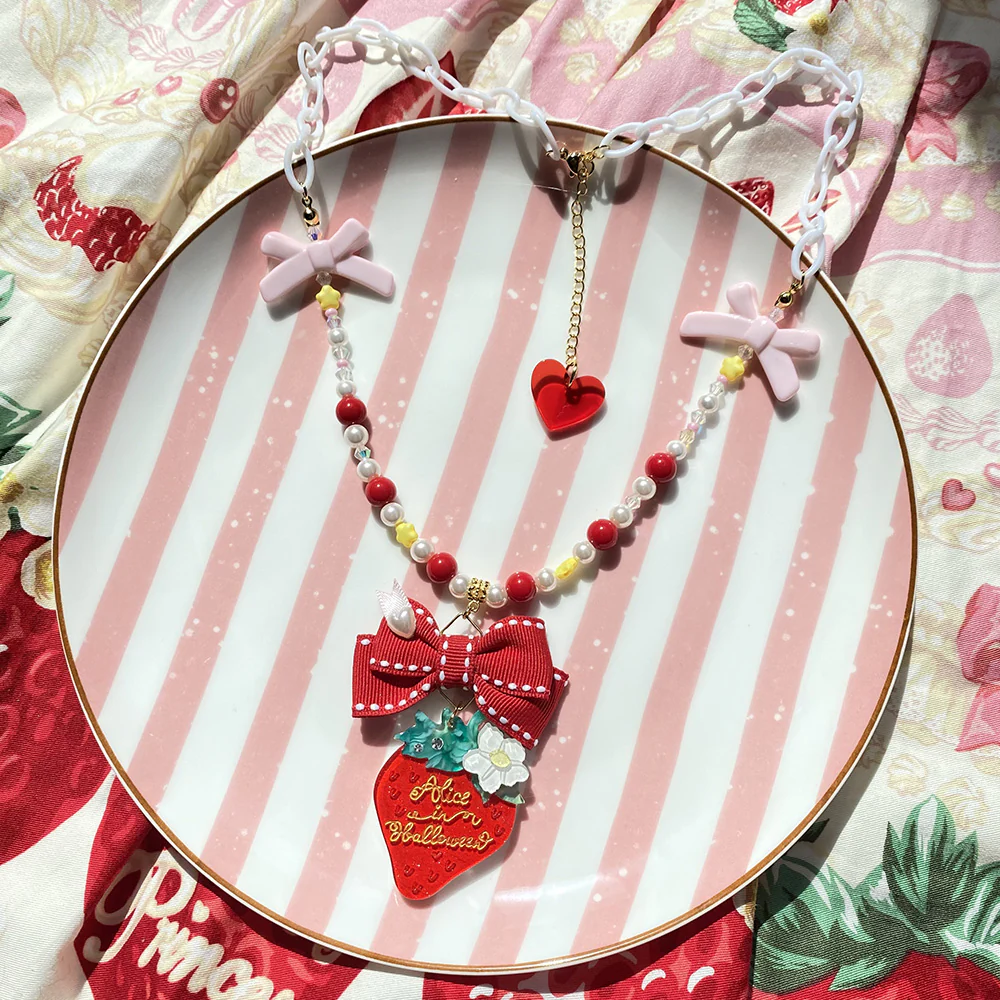 Lolita Strawberry Accessory Set - Image 25
