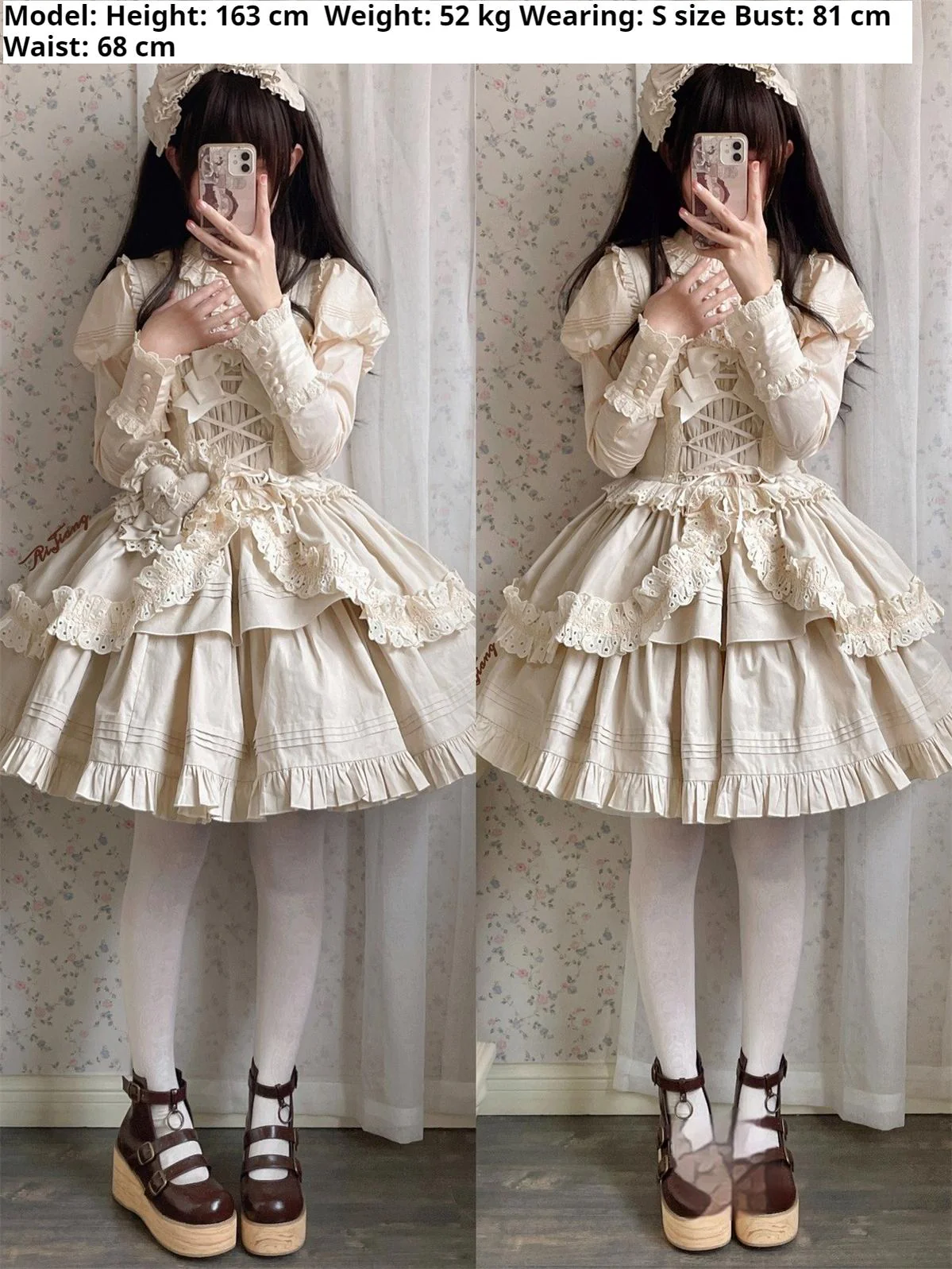 Halloween Gothic Lolita JSK Short Lolita Jumper Dress - Image 10