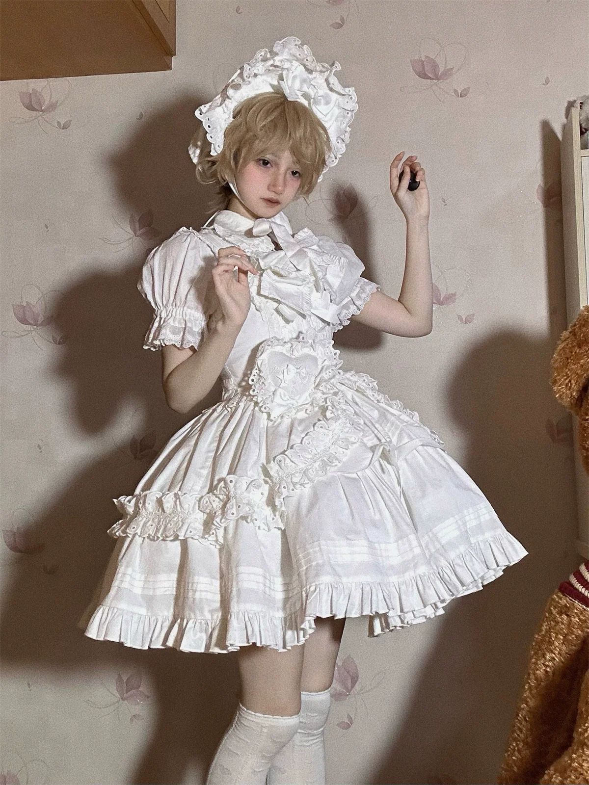 Halloween Gothic Lolita JSK Short Lolita Jumper Dress - Image 13