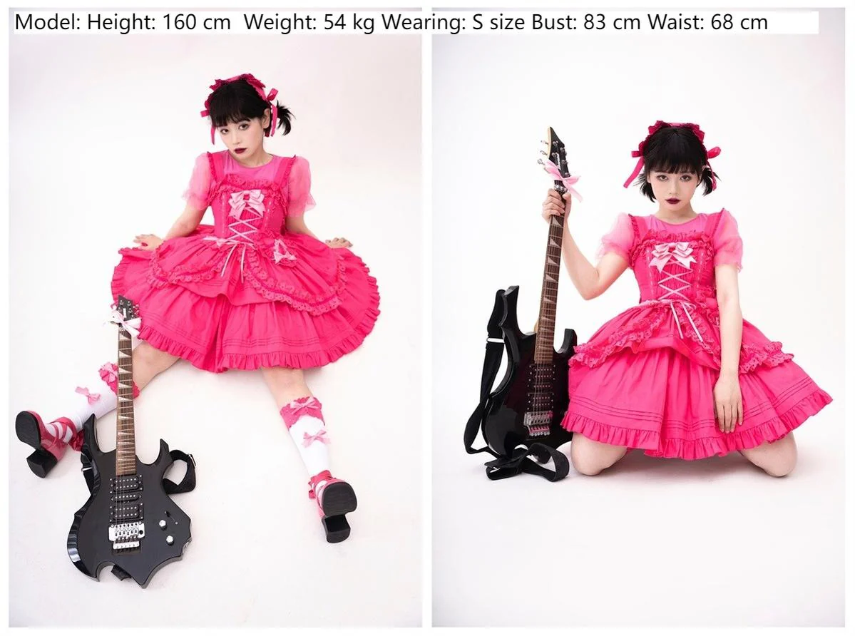 Halloween Gothic Lolita JSK Short Lolita Jumper Dress - Image 31
