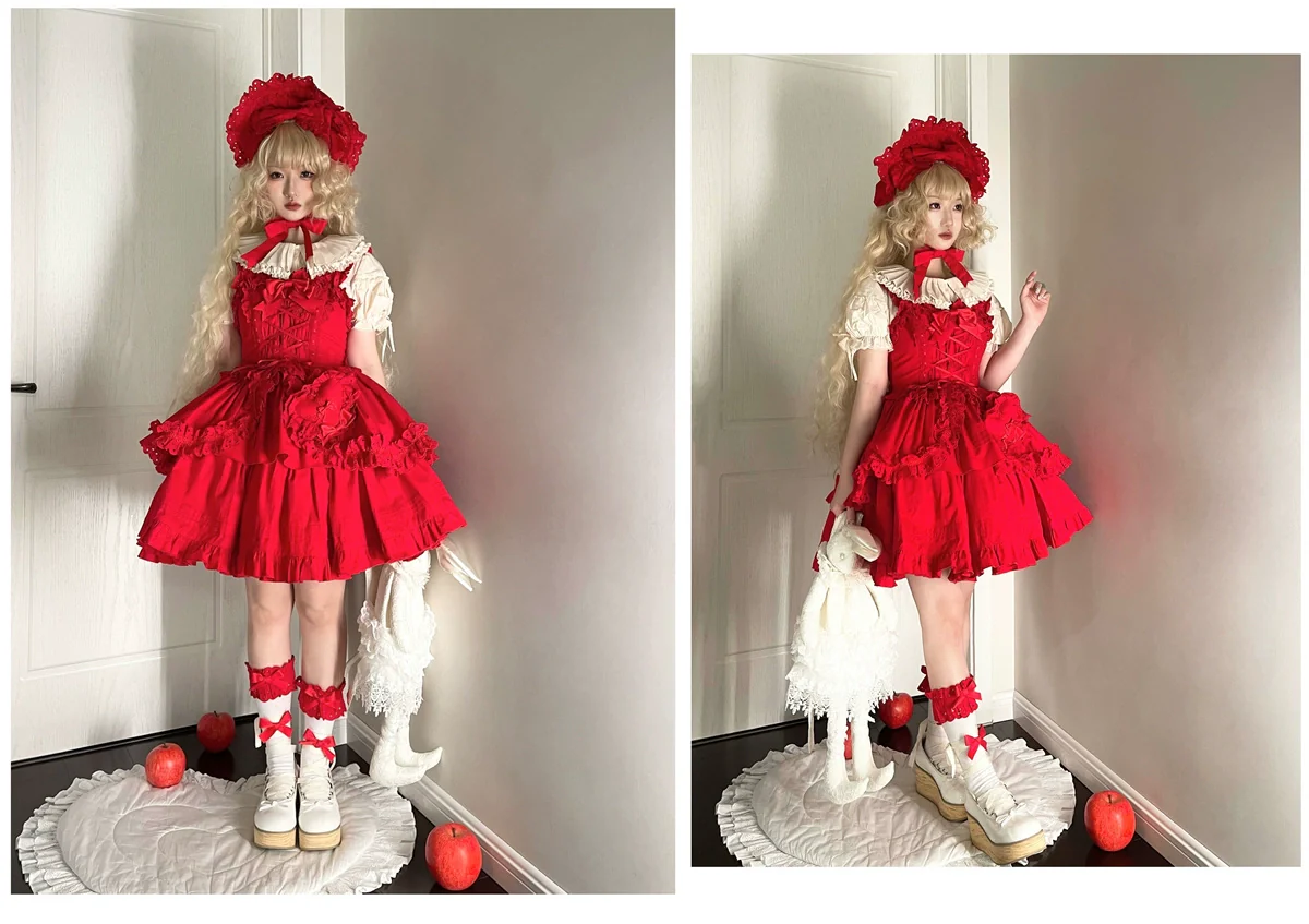 Halloween Gothic Lolita JSK Short Lolita Jumper Dress - Image 42