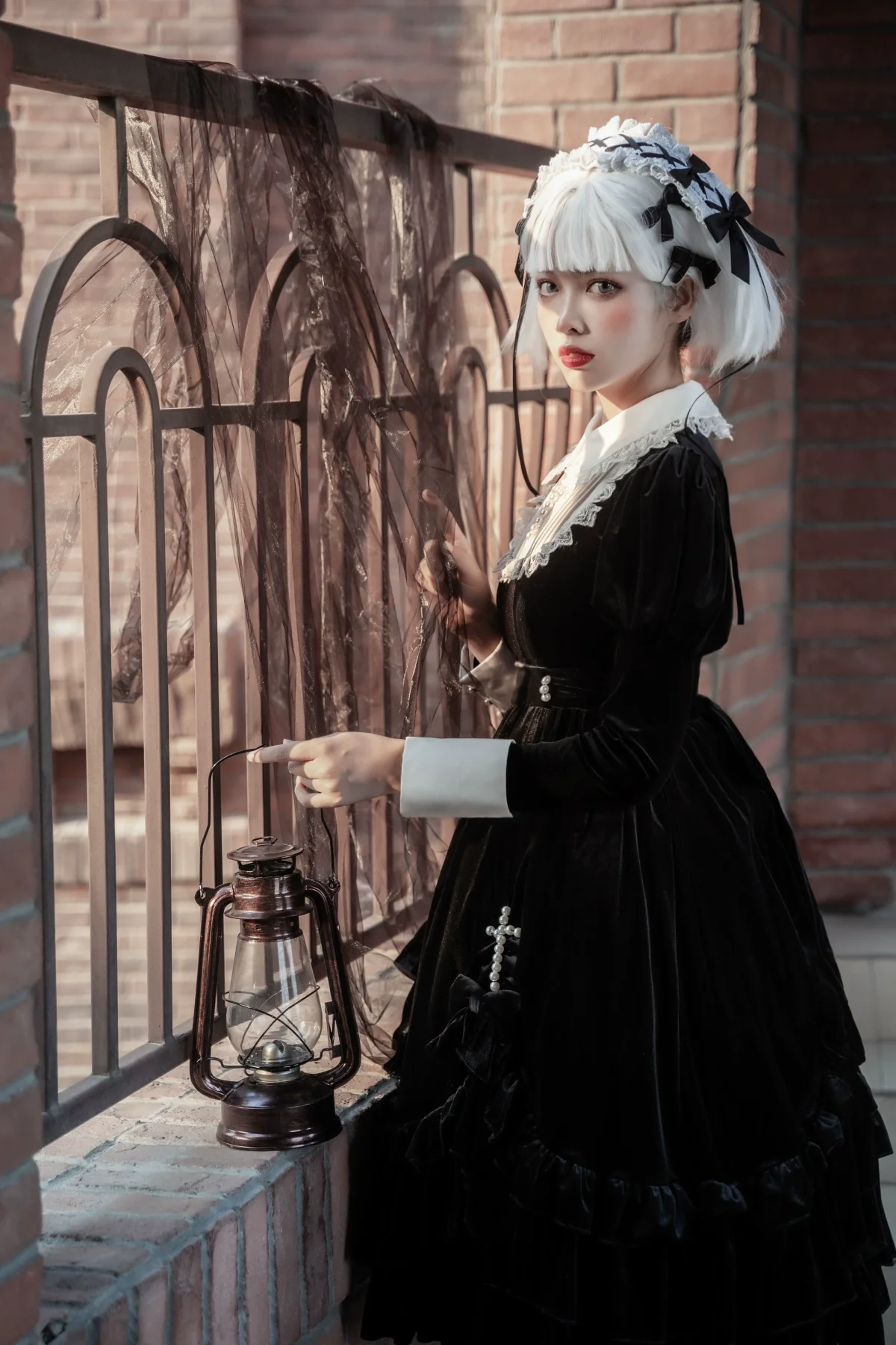 Sweet Date - Halloween Gothic Lolita OP Dress Princess Winter Dress - Image 7
