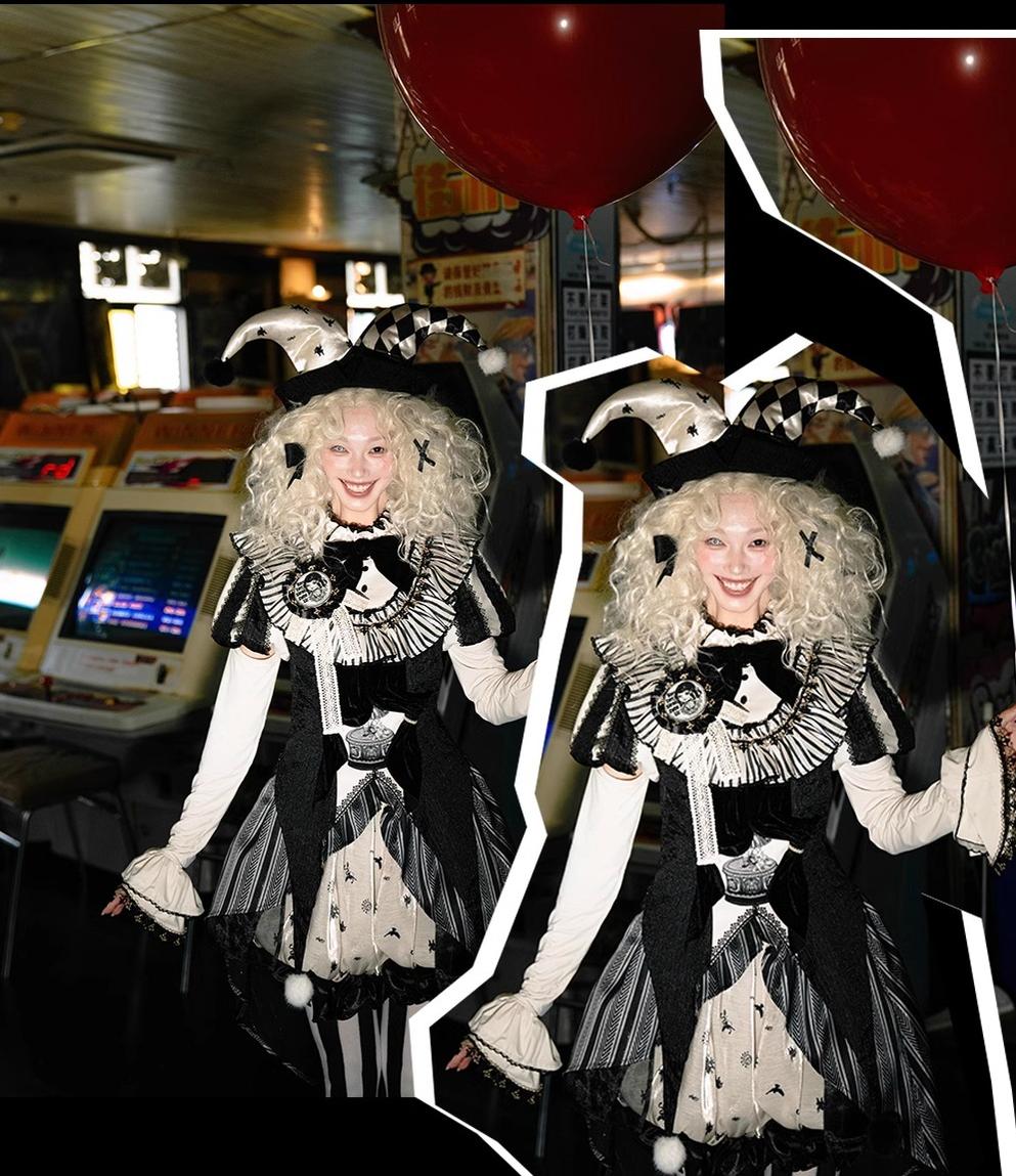 LizBird - Bizarre Toy Box - Halloween Gothic Lolita Skirt Suit Goth Shirt and Bloomers - Image 14