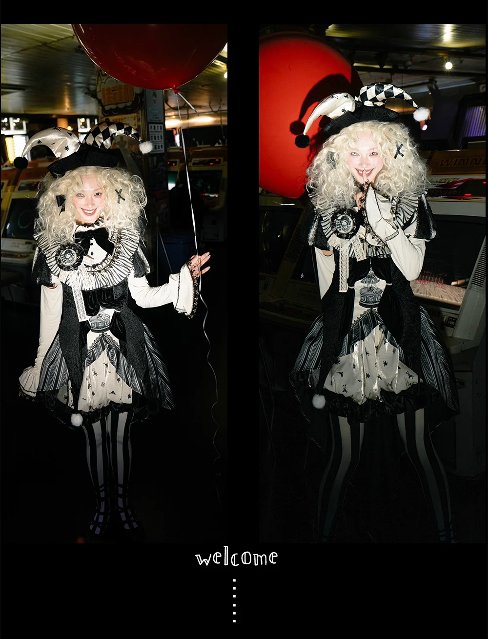 LizBird - Bizarre Toy Box - Halloween Gothic Lolita Skirt Suit Goth Shirt and Bloomers - Image 15
