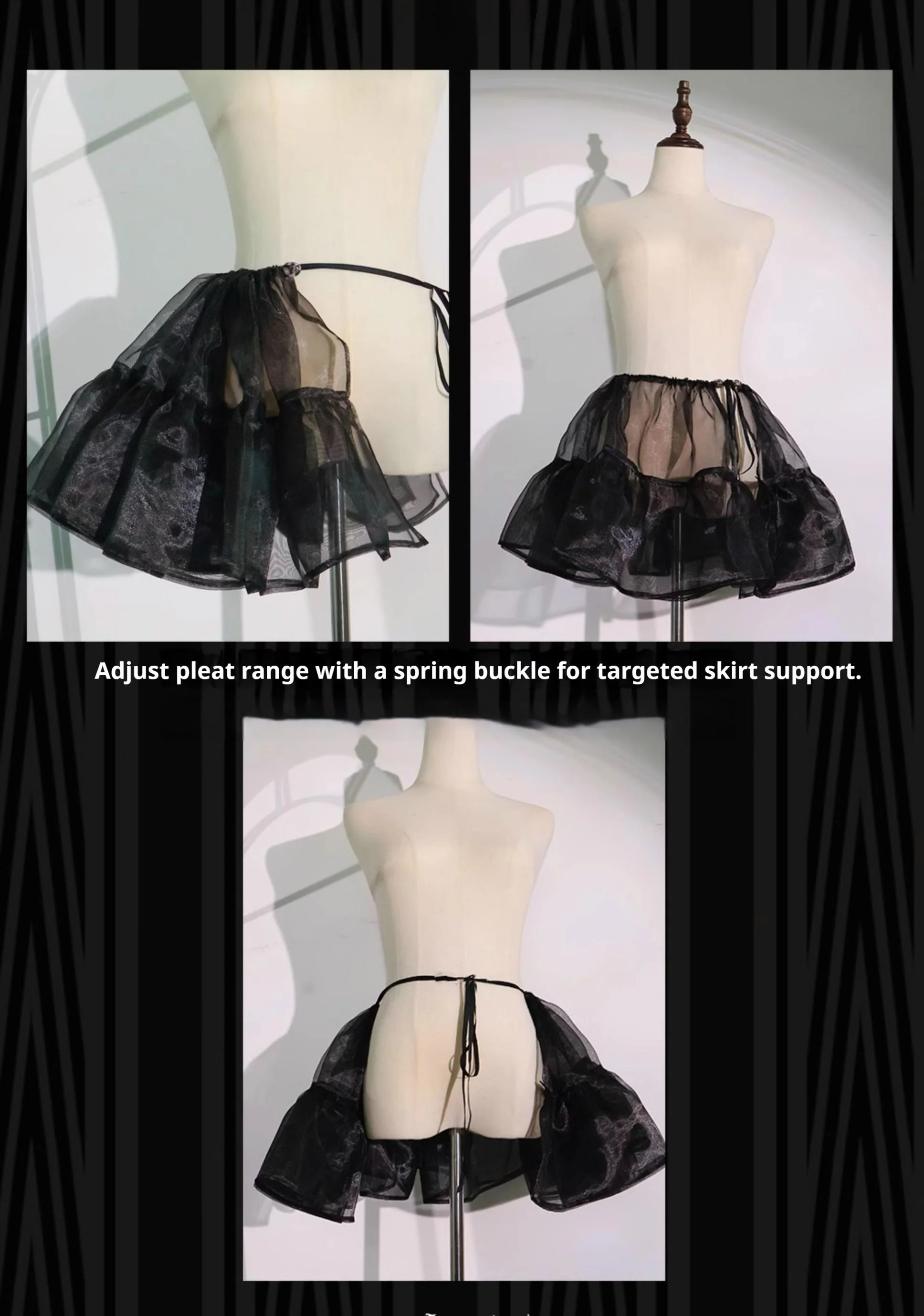 LizBird - Bizarre Toy Box - Halloween Gothic Lolita Skirt Suit Goth Shirt and Bloomers - Image 19