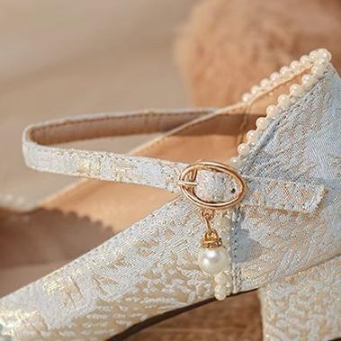 Yana - Huaiyu Yana - Chinese Style Han Lolita Shoes Lolita Chunky Heel Shoes - Image 23