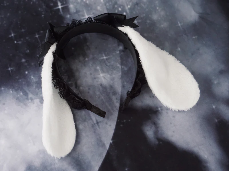 Strange Sugar - Black Wings Halloween Goth Lolita Hairband - Image 31