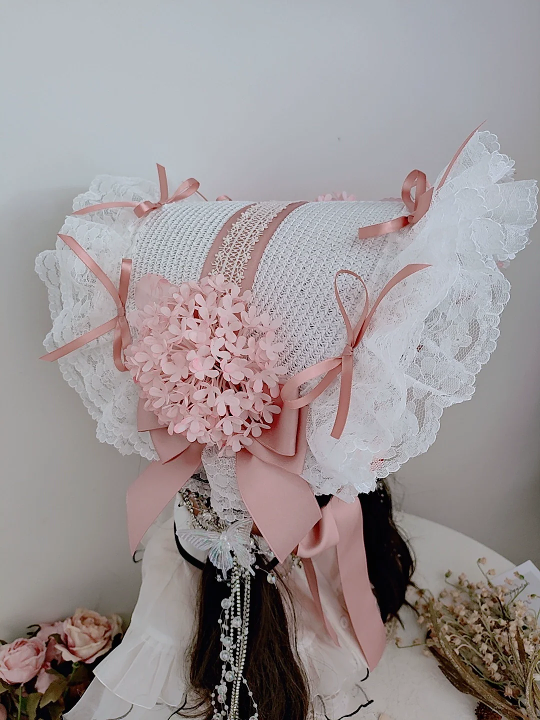 Honey Princess - Handmade Gothic Lolita BNT Halloween Lolita Hat - Image 12