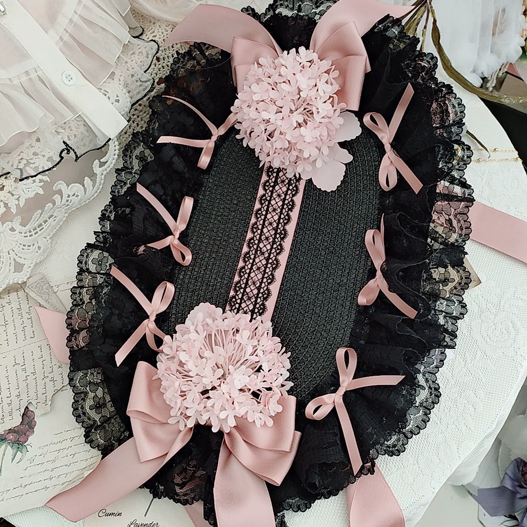 Honey Princess - Handmade Gothic Lolita BNT Halloween Lolita Hat - Image 18