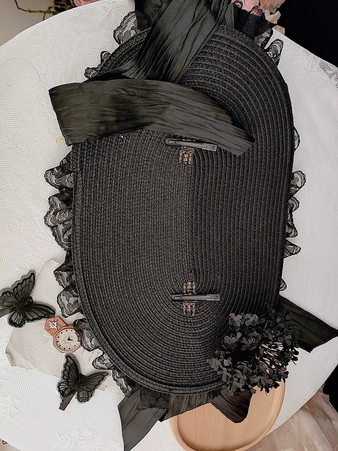 Honey Princess - Handmade Gothic Lolita BNT Halloween Lolita Hat - Image 22