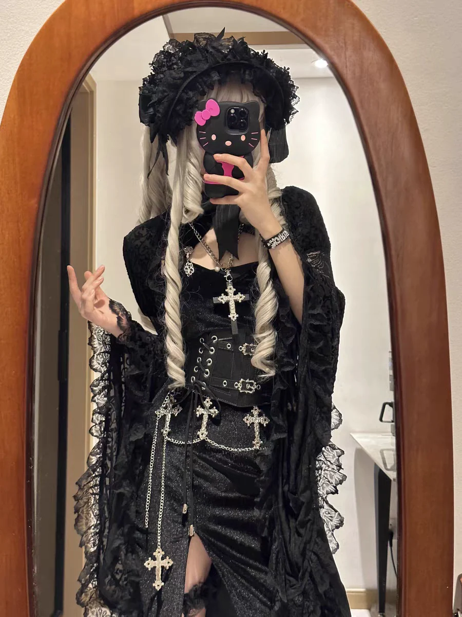 Honey Princess - Handmade Gothic Lolita BNT Halloween Lolita Hat - Image 26