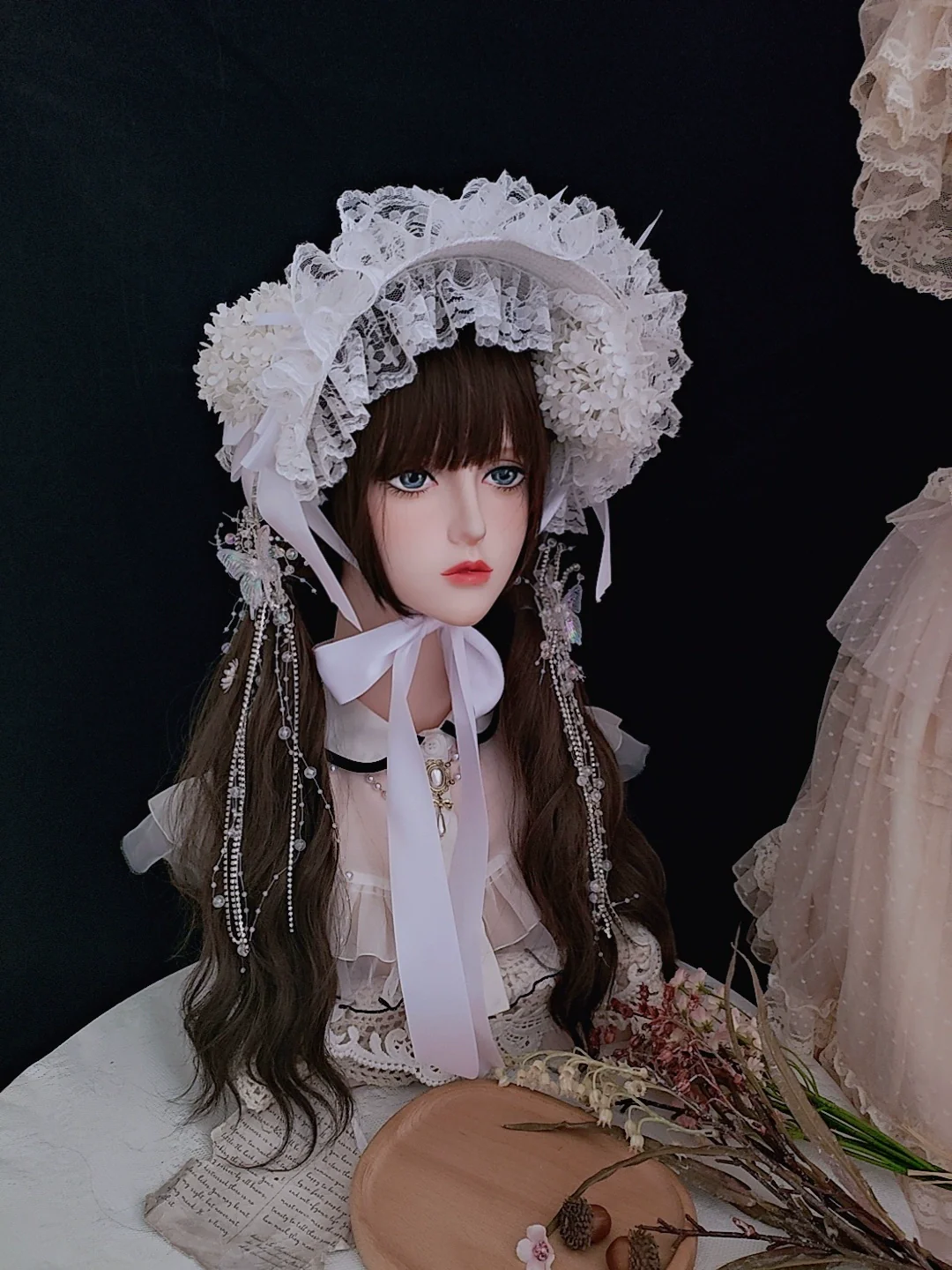 Honey Princess - Handmade Gothic Lolita BNT Halloween Lolita Hat - Image 3