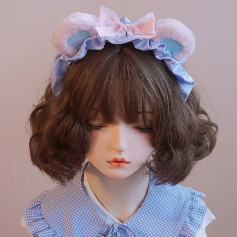 Besozealous - Handmade Lolita KC Animal Ear Coffee Hairband - Image 21