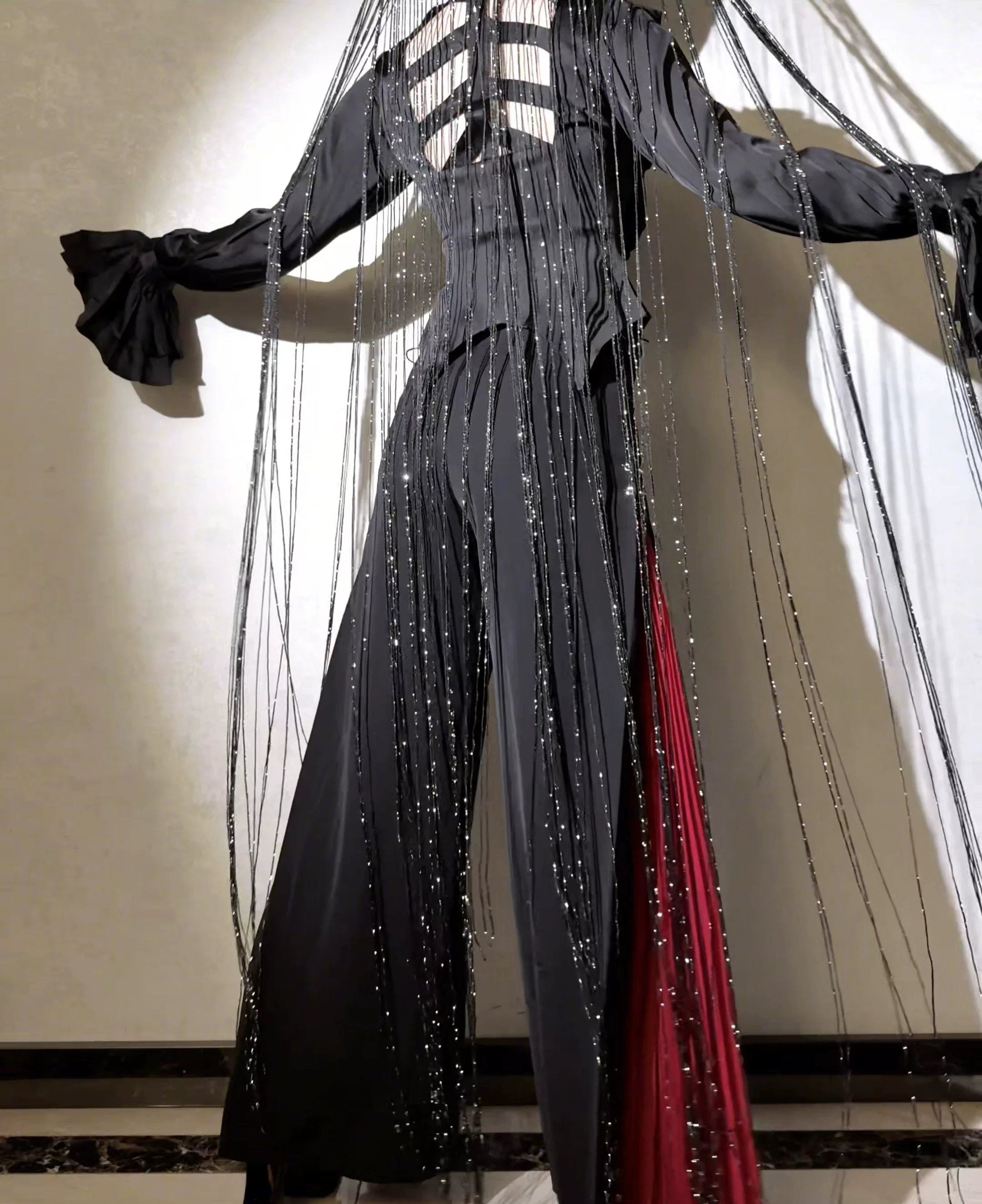 Knight Paradox - High Waist Ouji Lolita Pants, Side Pleats - Image 5