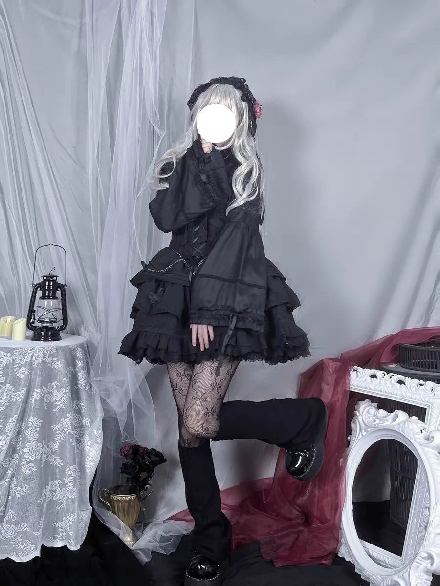 Princess tailor lolita - Hime-Sleeve Gothic Lolita Blouse, Adjustable Cuffs - Image 7