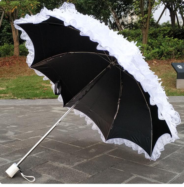 Foldable Sunscreen Princess Lolita Parasol - Image 10
