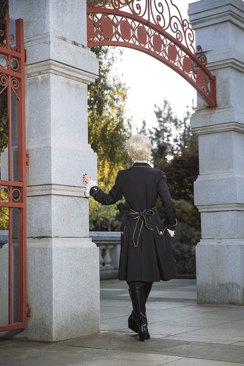 Forever Rose - Ouji Lolita Coat Prince Handsome Wind Coat - Image 11