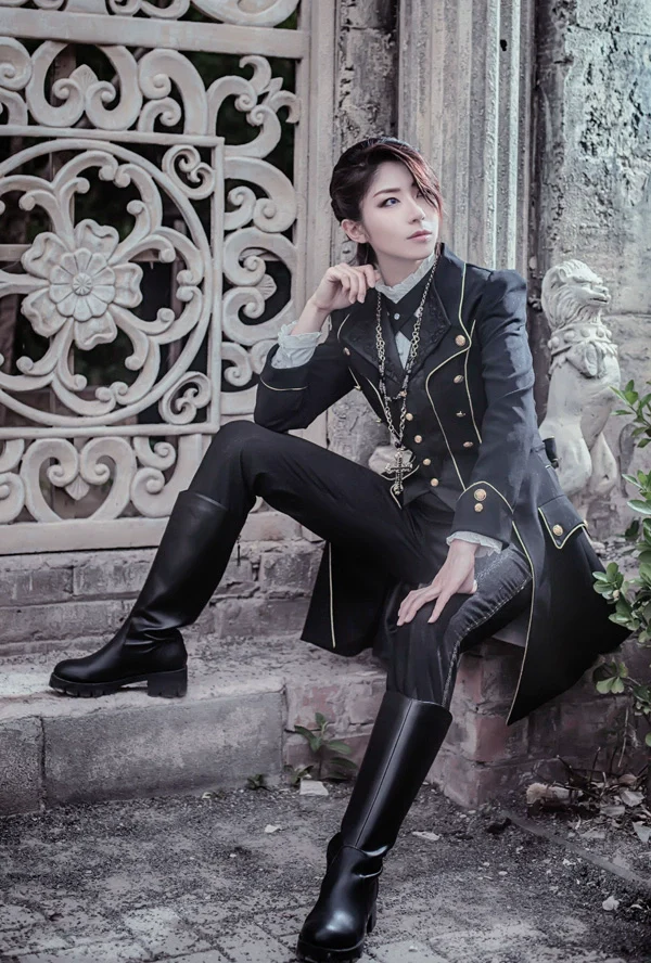 Forever Rose - Ouji Lolita Coat Prince Handsome Wind Coat - Image 14