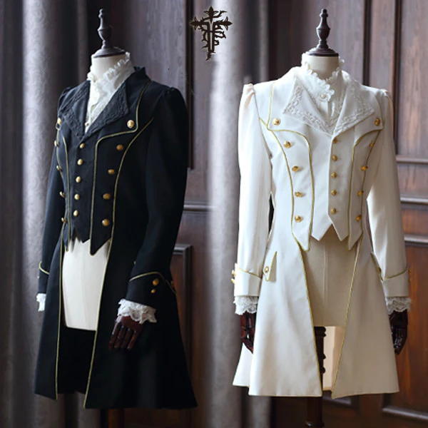 Forever Rose - Ouji Lolita Coat Prince Handsome Wind Coat - Image 19