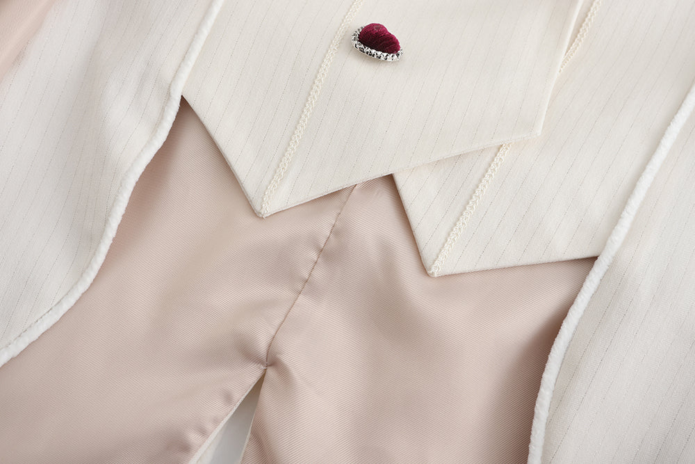 Ouji Lolita Handsome White Prince Wind Coat - Image 18