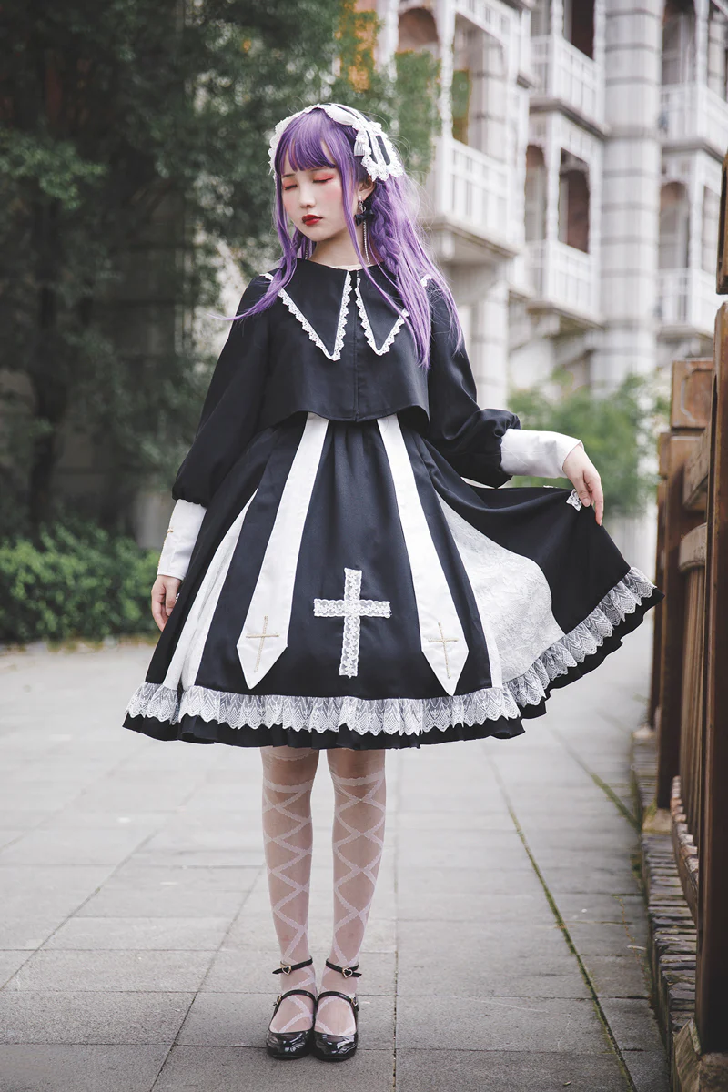 Breath of Heaven - Gothic Lolita Jumper Dress - Image 15
