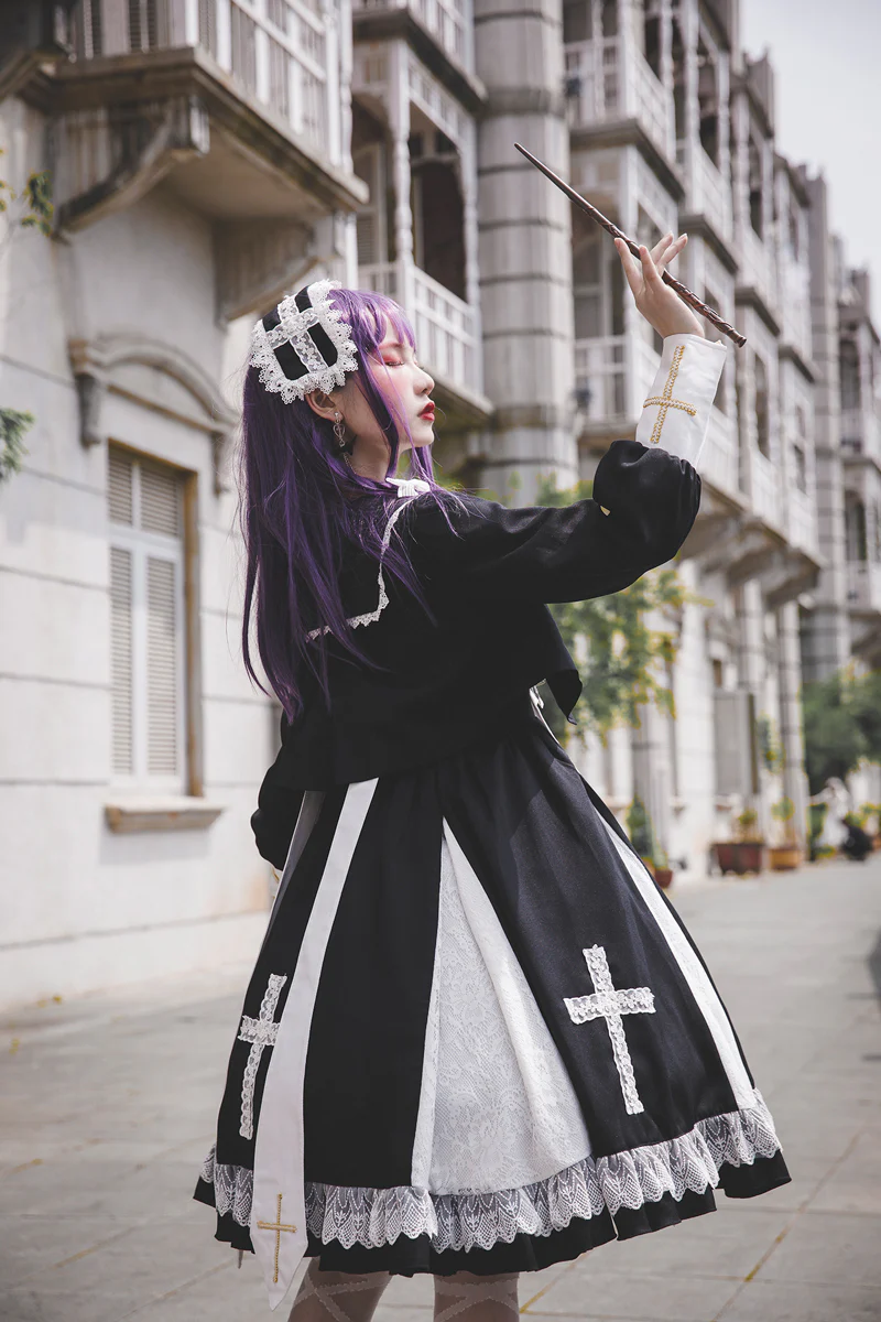 Breath of Heaven - Gothic Lolita Jumper Dress - Image 17