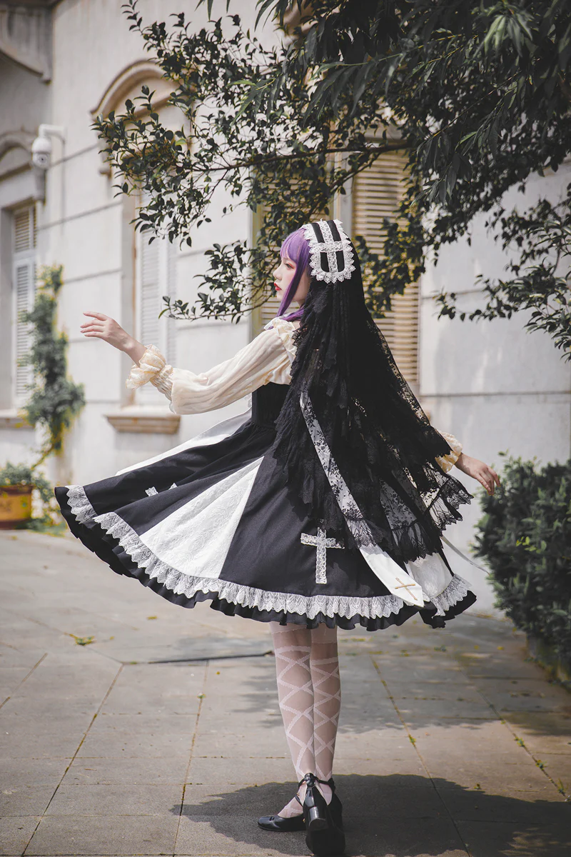 Breath of Heaven - Gothic Lolita Jumper Dress - Image 18