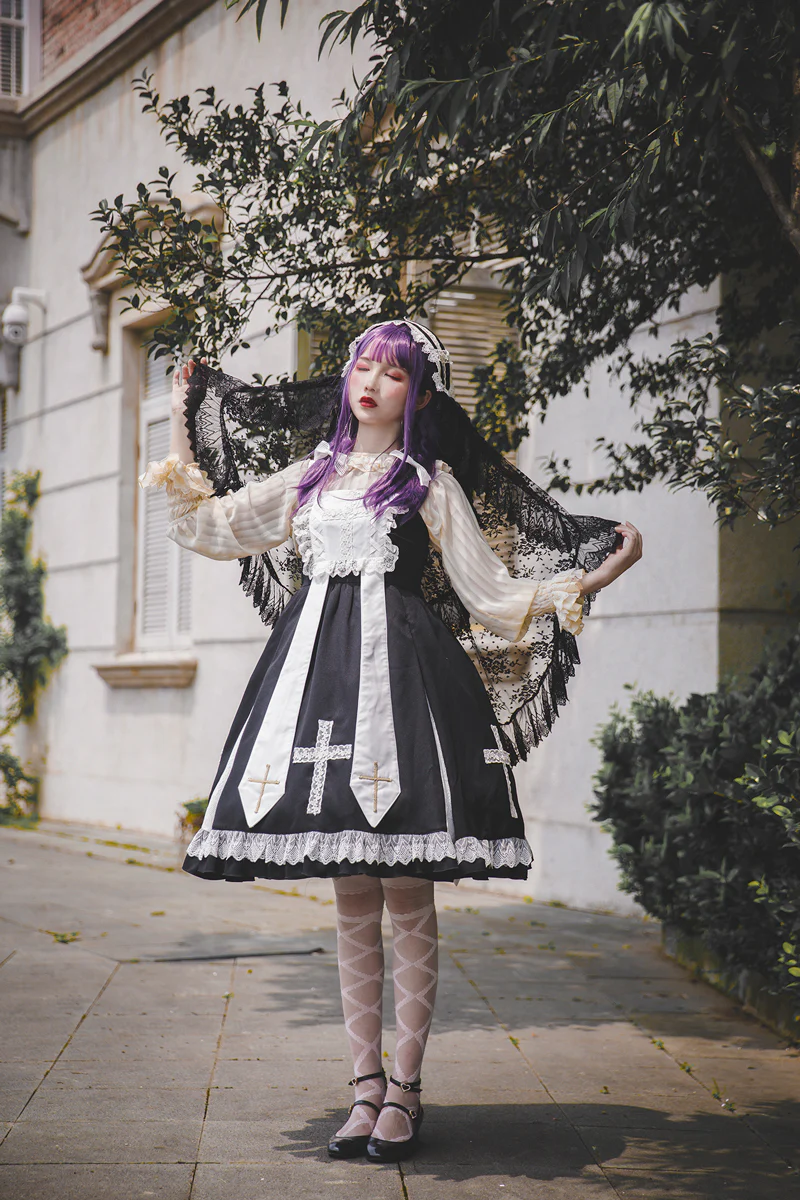 Breath of Heaven - Gothic Lolita Jumper Dress - Image 19