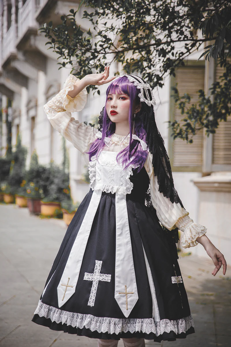 Breath of Heaven - Gothic Lolita Jumper Dress - Image 20
