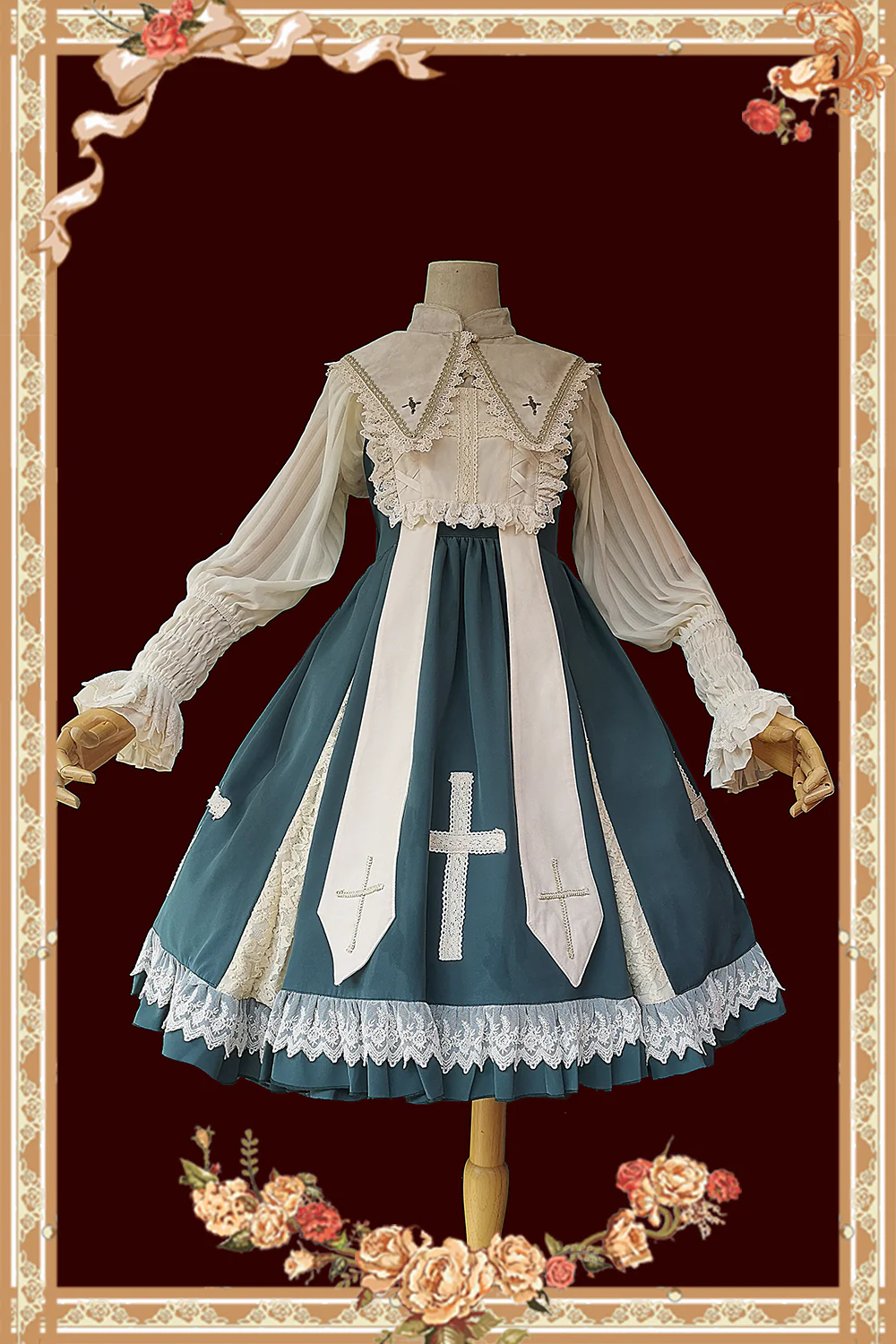 Breath of Heaven - Gothic Lolita Jumper Dress - Image 24