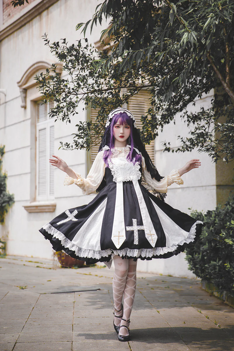 Breath of Heaven - Gothic Lolita Jumper Dress - Image 4
