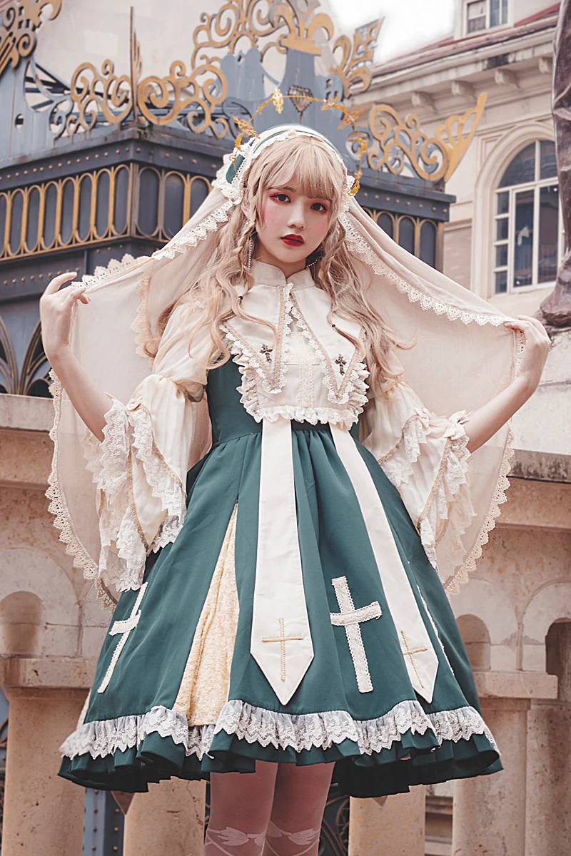 Breath of Heaven - Gothic Lolita Jumper Dress - Image 5