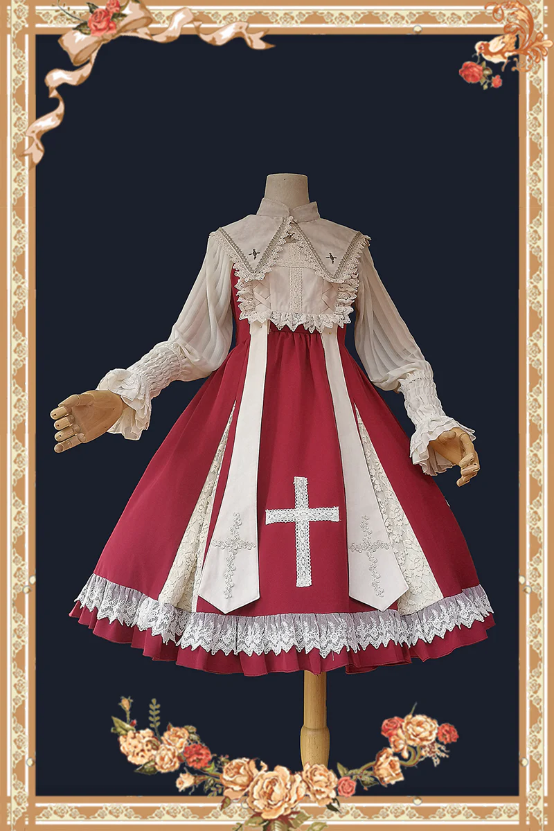 Breath of Heaven - Gothic Lolita Jumper Dress - Image 6
