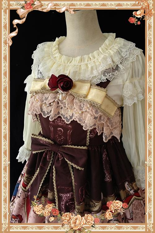 Doll House - Sweet Lolita Accessory Bow Rose Brooch - Image 8