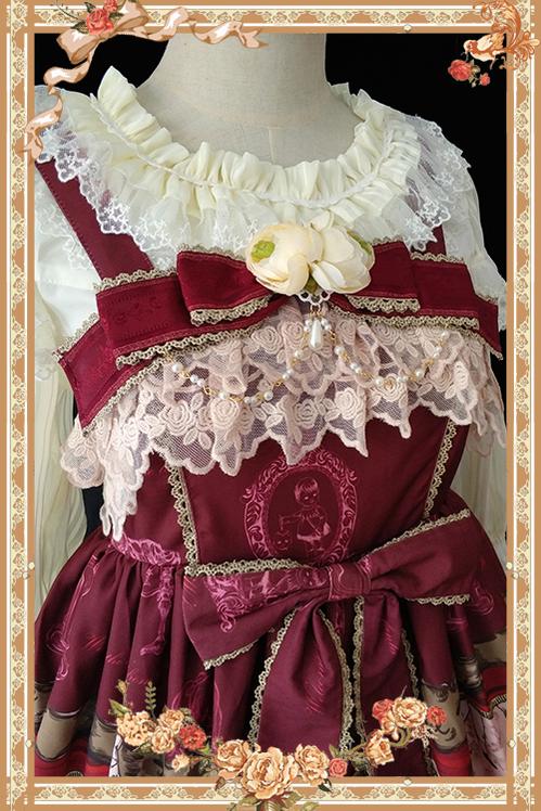 Doll House - Sweet Lolita Accessory Bow Rose Brooch - Image 9