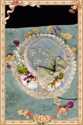 Melaleuca Lily - Embroidery Country Lolita Blouse and Skirt - Image 29