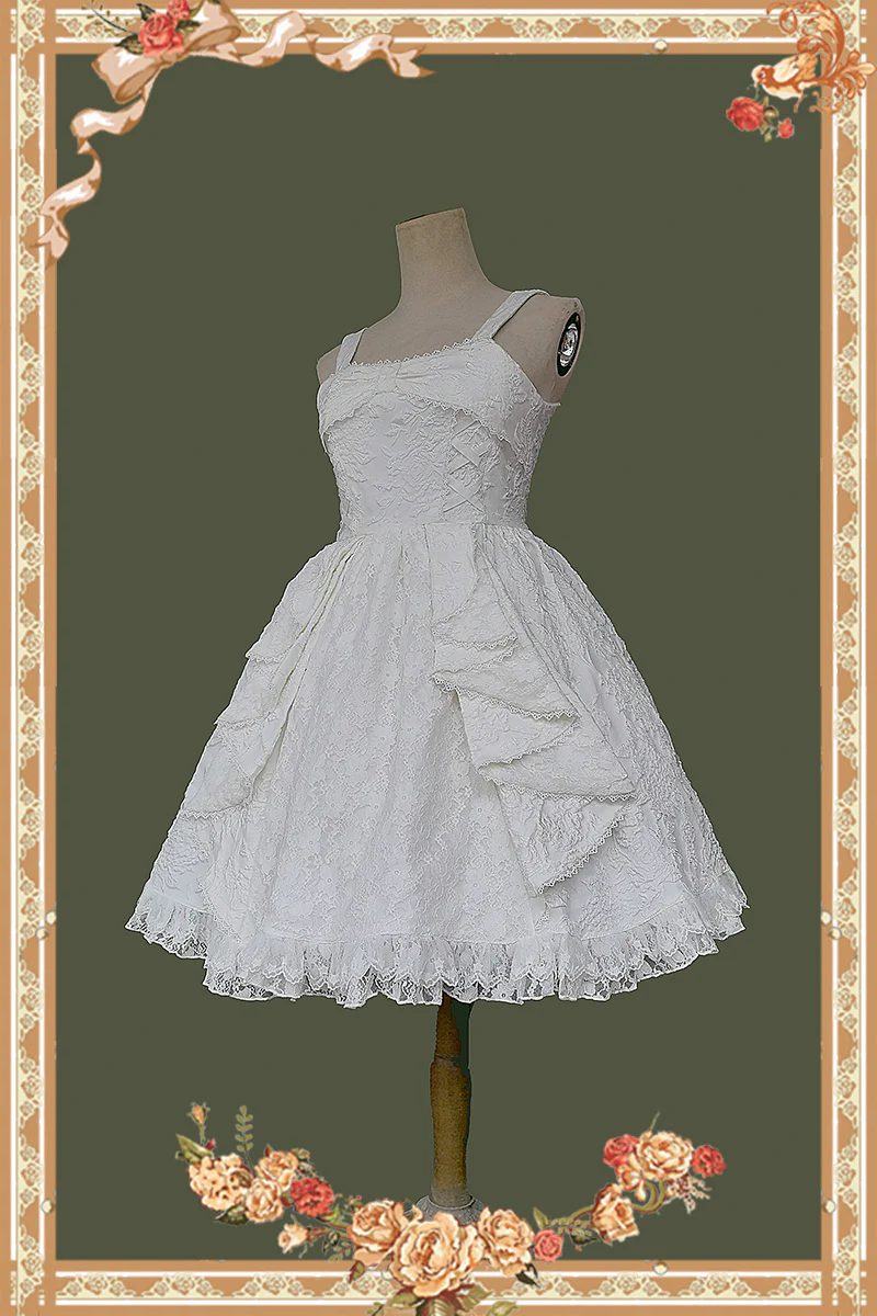 Singer - Lolita Plain Color JSK Dress - Image 9