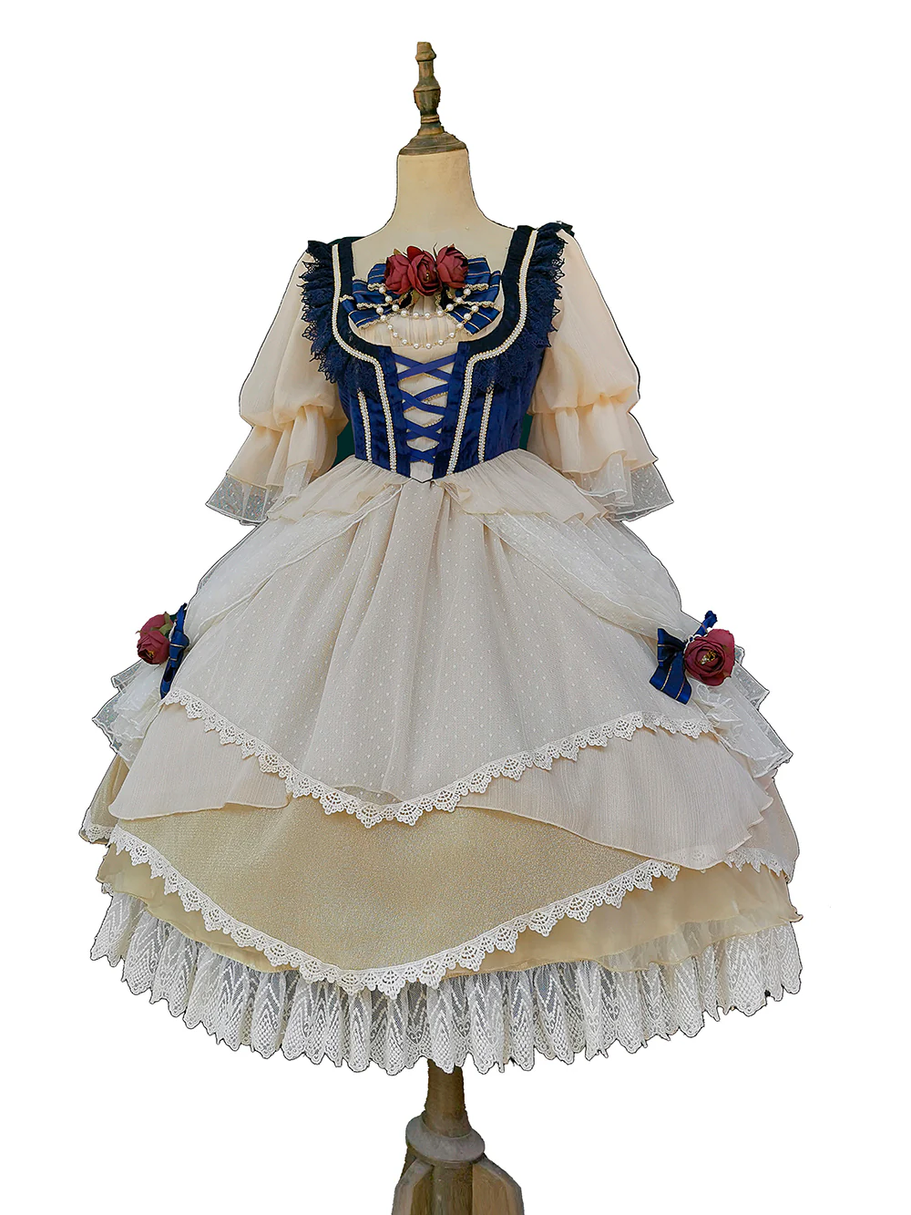 Snow White - Split Style Lolita OP Dress - Image 6