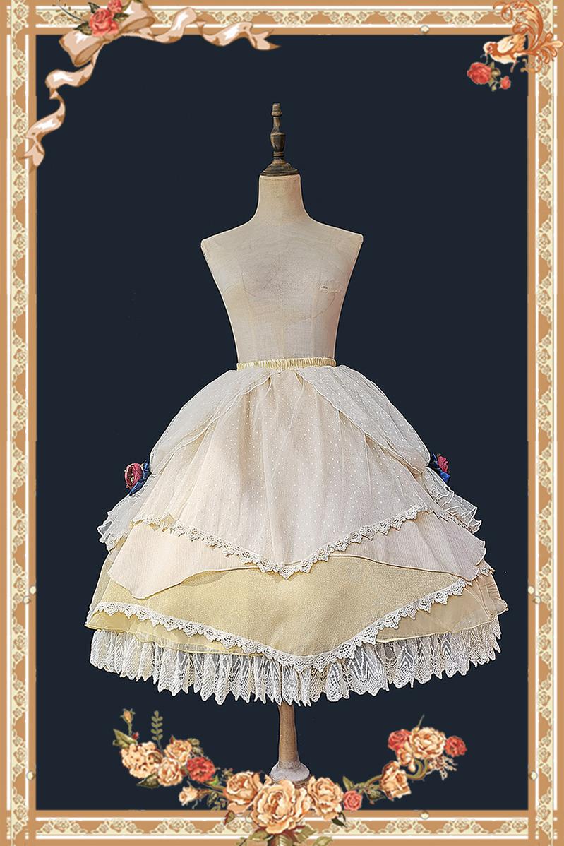 Snow White - Split Style Lolita OP Dress - Image 8