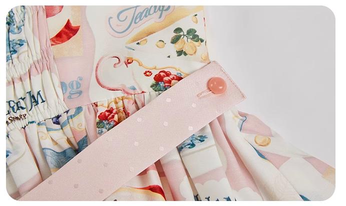 Summer Fairy - IP Collab Kawaii Lolita JSK Shirt Candy Box Hat - Image 19
