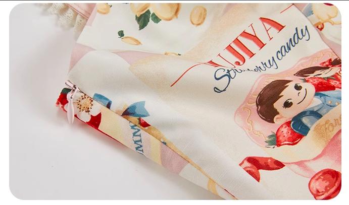 Summer Fairy - IP Collab Kawaii Lolita JSK Shirt Candy Box Hat - Image 21