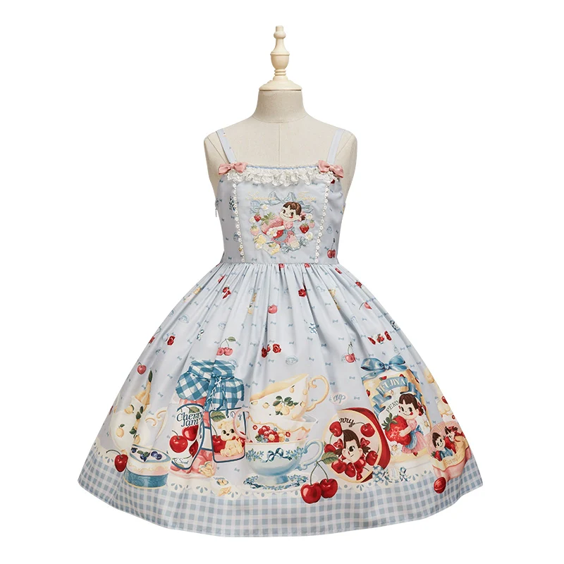 Summer Fairy - IP Collab Kawaii Lolita JSK Shirt Candy Box Hat - Image 26